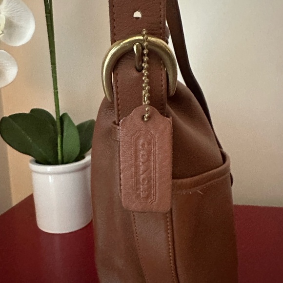 Vintage Coach Bleeker (Bleecker) Bucket Bag - 4153 Tan - Picture 4 of 9